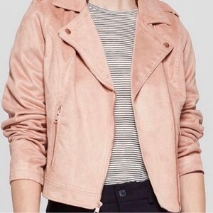 Target A New Day Brand | Light Pink Suede Jacket | Used Twice | XXL |